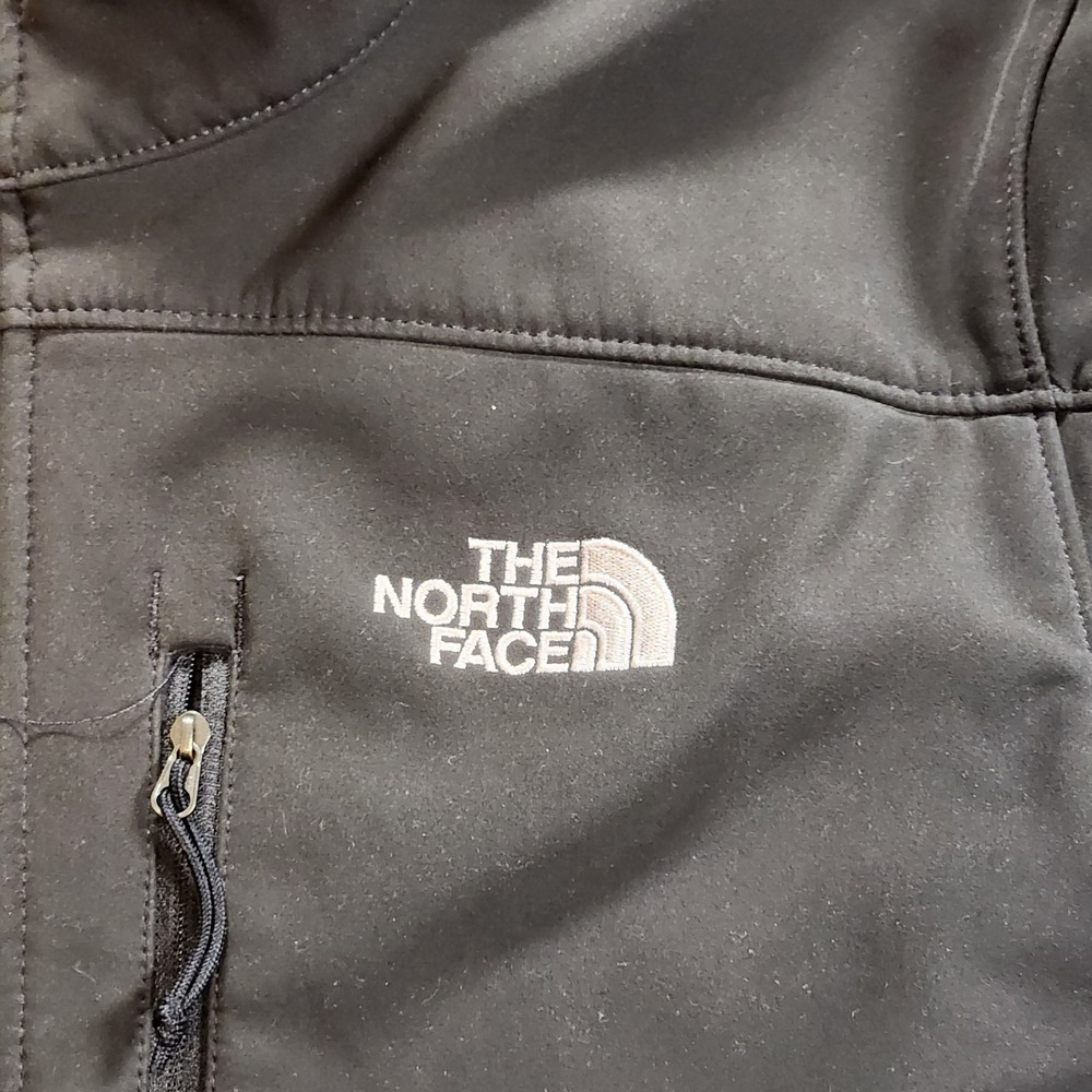 The North Face Jacket Mens Medium Black Apex Bionic Windproof Water Resistant - Picture 3 of 9